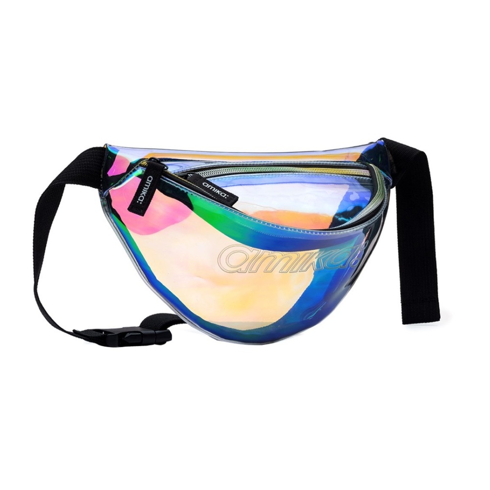 Amika Iridescent Holographic Fanny Pack